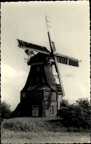 Foto Ak Ostseebad Graal Müritz, Windmühle