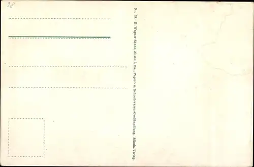 Künstler Ak Oybin Zittauer Gebirge, Der Jungfernsprung, Gedicht, Sage