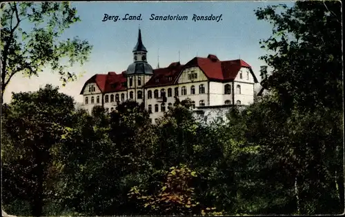 Ak Ronsdorf Wuppertal in Nordrhein Westfalen, Sanatorium