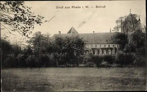 Ak Rheda Wiedenbrück in Westfalen, Schloss Rheda