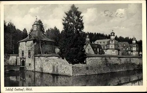 Ak Krottorf Friesenhagen Rheinland, Schloss Crottorf