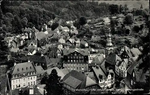 Ak Monschau Montjoie in der Eifel, Blick von der Umgehungsstraße