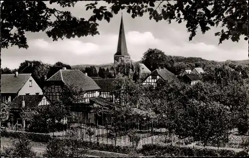 Ak Lohmar in Nordrhein Westfalen, Bergmann Erholungswerk, Hauptstraße 83, Ortsansicht