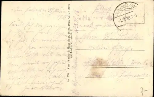 Ak Eroberte französische Geschütze auf der Cote Lorraine, 1. WK