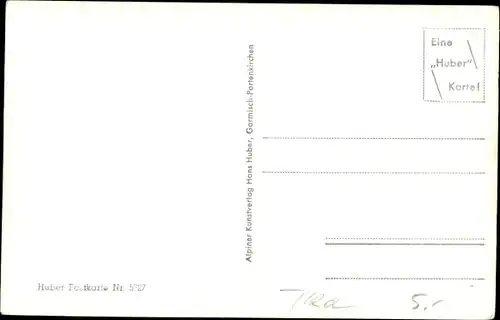 Ak Seefeld in Tirol, Teilansicht gegen Oefelekopf