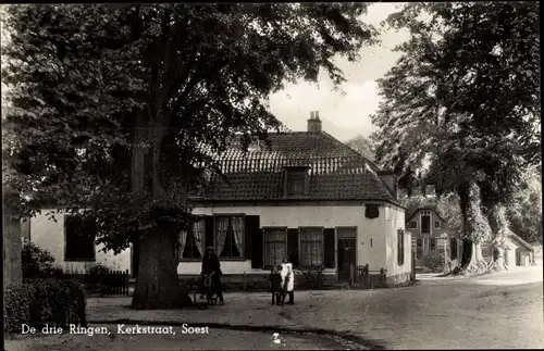 Ak Soest Utrecht Niederlande, De drie Ringen, Kerkstraat