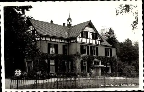 Ak Schalkhaar Overijssel Niederlande, Gemeentehuis