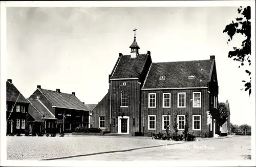 Ak Maasbracht Limburg Niederlande, Raadhuis