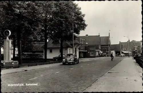 Ak Muntendam Groningen, Kerkstraat