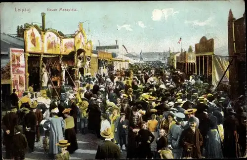 Ak Leipzig in Sachsen, Neuer Messplatz