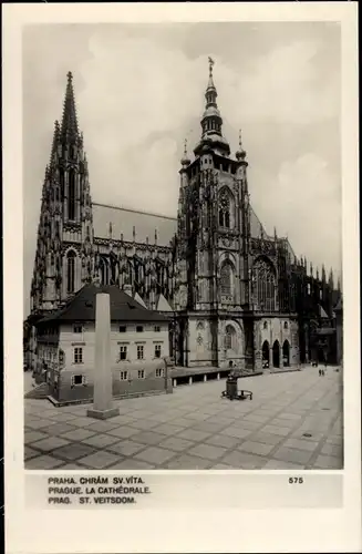 Ak Praha Prag, St. Veitsdom