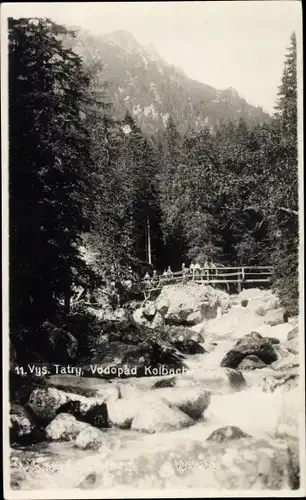 Ak Vysoké Tatry Hohe Tatra Slowakei, Vodospad Kolbach