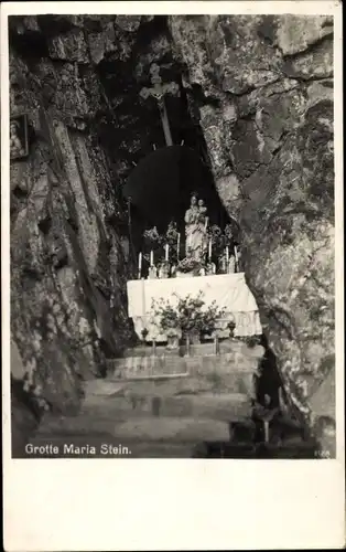 Ak Lanškroun Landskron Region Pardubice, Grotte Maria Stein