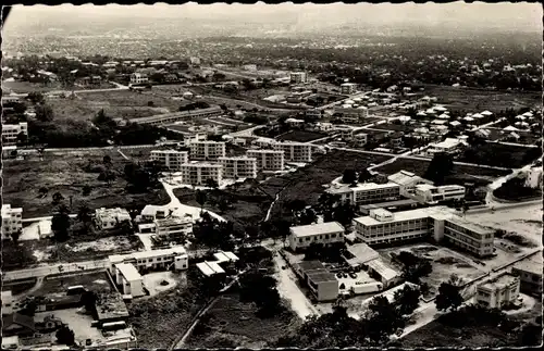 Ak Brazzaville Französisch Kongo, Vue generale, Fliegeraufnahme