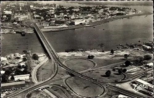 Ak Abidjan Elfenbeinküste, Le nouveau Pont