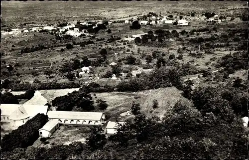 Ak Bouar Zentralafrikanische Republik, Mission Catholique, Fliegeraufnahme