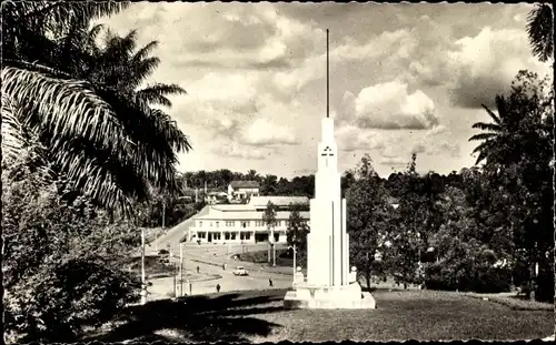 Ak Yaoundé Jaunde Kamerun, Le Monument Leclerc
