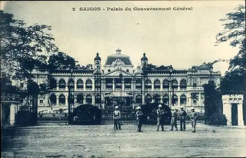 Ak Saigon Cochinchine Vietnam, Palais du Gouvernement General
