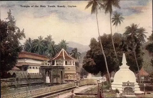 Ak Kandy Ceylon Sri Lanka, Temple of the Holy Tooth