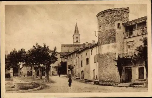 Ak Taulignan Drôme, Petits Remparts