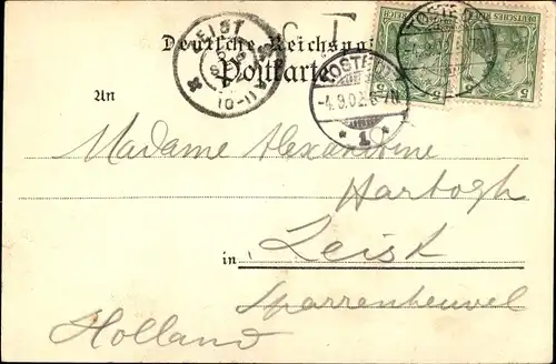 Ak Tostedt in Niedersachsen, Kirche, Amtsrichterhaus, Amtsgericht