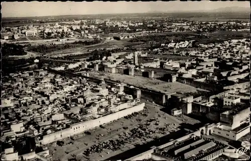 Ak Meknès Marokko, Medina, Place el Edine