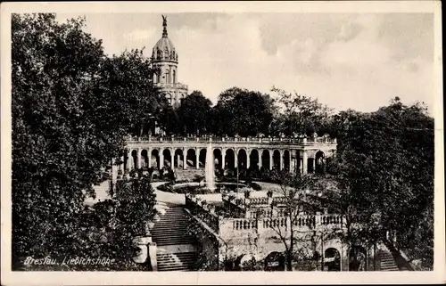 Ak Wrocław Breslau Schlesien, Liebichshöhe