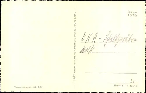 Ak Ilmenau in Thüringen, Panorama