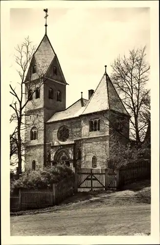 Ak Oelsnitz im Vogtland, Kath. Kirche