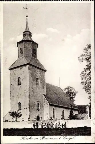 Ak Breitenau Bad Gottleuba in Sachsen, Kirche