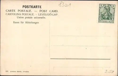 Ak Weesenstein im Müglitztal Sachsen, Schloss Weesenstein