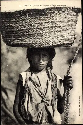 Ak Marokko, Maghreb, Type Mauresque