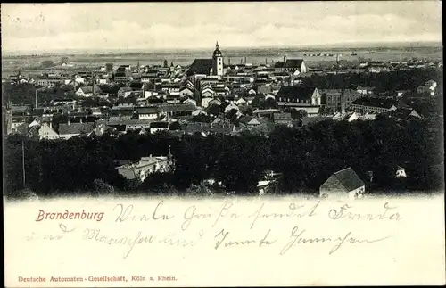 Ak Brandenburg an der Havel, Gesamtansicht