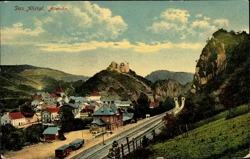 Ak Altenahr im Ahrtal, Bahnhof