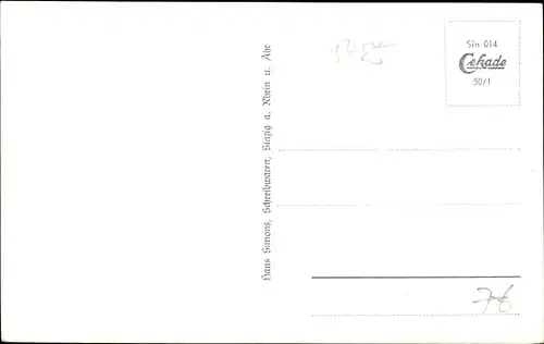 Ak Sinzig am Rhein, Zehnthof, Kirche