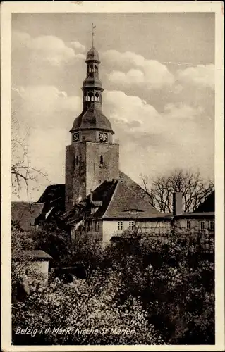 Ak Bad Belzig in Brandenburg, Kirche St. Marien