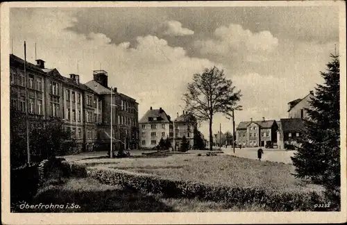 Ak Limbach Oberfrohna in Sachsen, Stadtansicht
