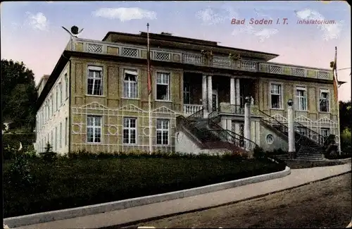 Ak Bad Soden am Taunus Hessen, Inhalatorium