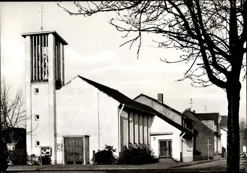 Foto Ak Schiefbahn Willich am Niederrhein, Evangelische Kirche
