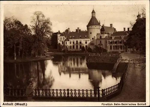Ak Anholt Isselburg in Westfalen, Fürstlich Salm Salmsches Schloss