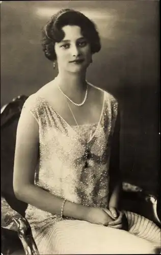 Ak Astrid von Schweden, S.M. Astrid, Portrait