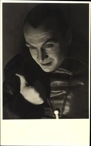 Foto Ak Schauspieler Albin Skoda, Portrait