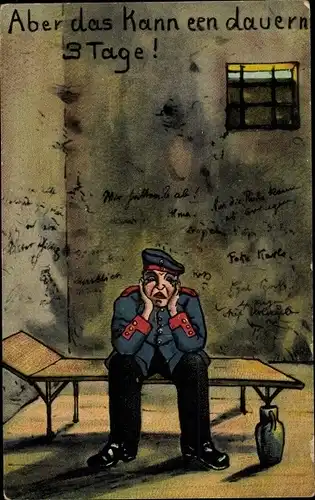 Ak Aber das kann een dauern 3 Tage, Soldat im Arrest