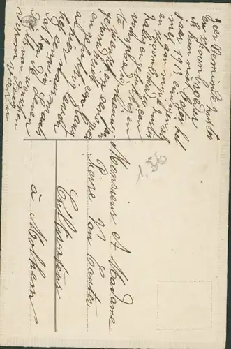 Relief Ak Glückwunsch Neujahr, Blumen, Dorfpartie, Kirche