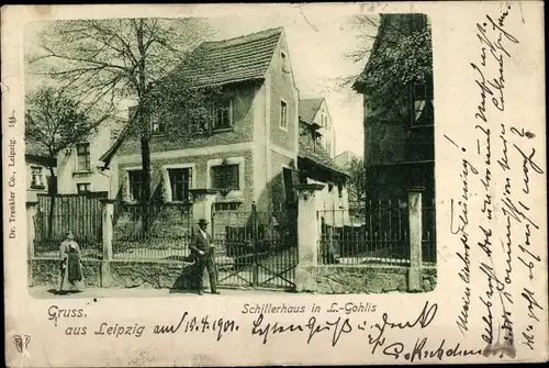 Ak Gohlis Leipzig in Sachsen, Schillerhaus