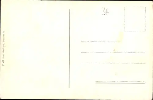 Ak Innsbruck in Tirol, Totalansicht, Serles, Nockspitze