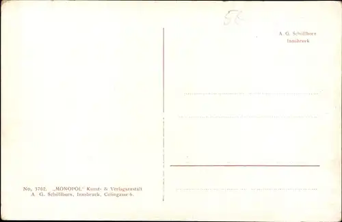 Ak Mayrhofen im Zillertal Tirol, Gesamtansicht mit Grünberg