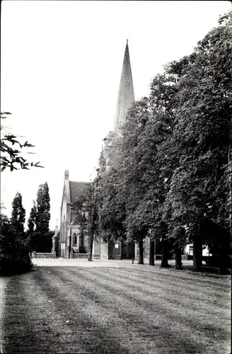 Ak Hooge Mierde Nordbrabant, R. K. Kerk