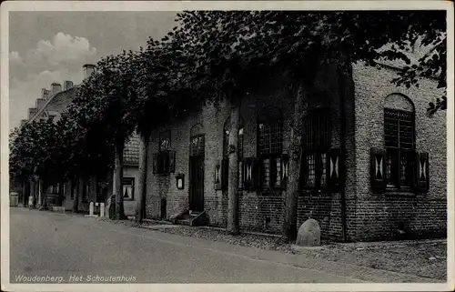 Ak Woudenberg Utrecht Niederlande, Het Schoutenhuis