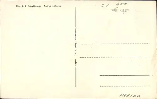 Ak Hellendoorn Overijssel, Theehuis de Uitkijk